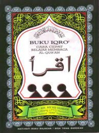 Buku Iqro': Cara Cepat Belajar Membaca Al-Qur'an