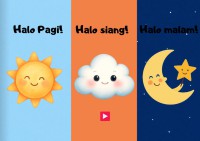 Image of Halo Pagi! Halo Siang! Halo Malam!
