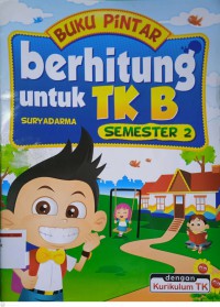 Buku Pintar Berhitung untuk TK B Semester 2