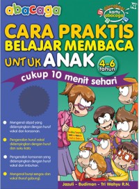 Cara Praktis Belajar Membaca untuk Anak